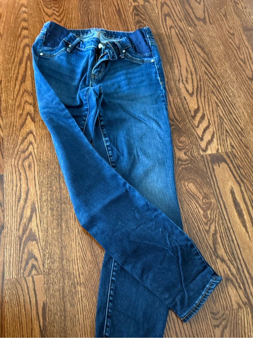 Gap Women's maternity true skinny Slim Fit Jeans in Dark Blue size 6/28